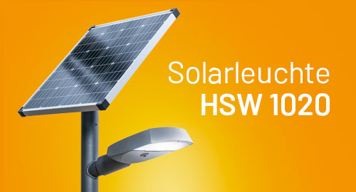 LED-Solarleuchte HSW 1020